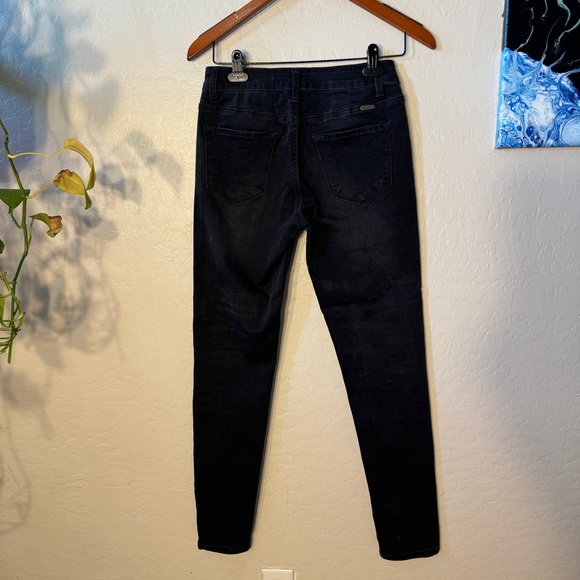 KanCan Black Skinny Stretch Denim Jeans - Picture 6 of 8
